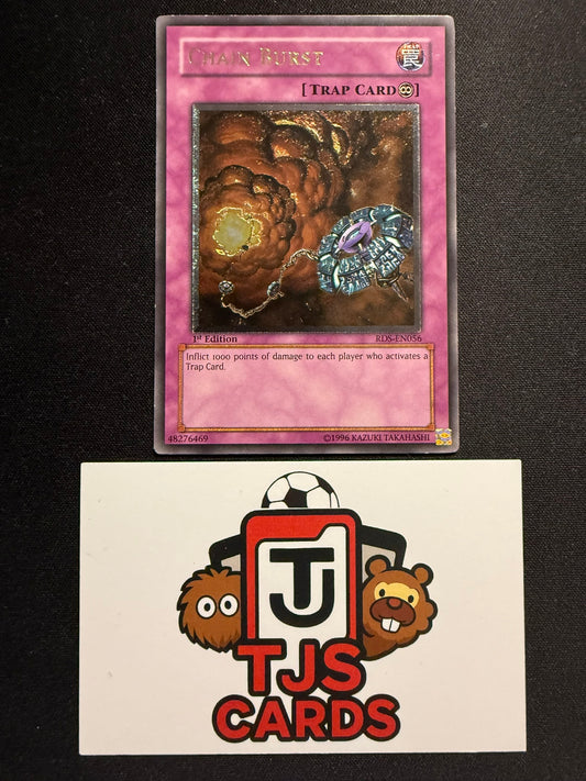 Chain Burst - Ultimate Rare 1st Edition RDS-EN056 - LP - YuGiOh