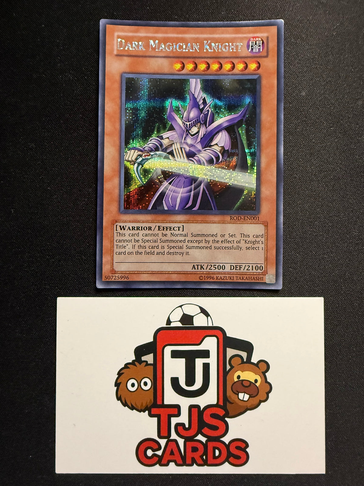 Dark Magician Knight - Prismatic Secret Rare ROD-EN001 - YuGiOh