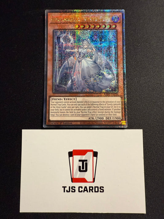 Lovely Labrynth Of The Silver Castle - Quarter Century Secret Rare RA04-EN295 - YuGiOh