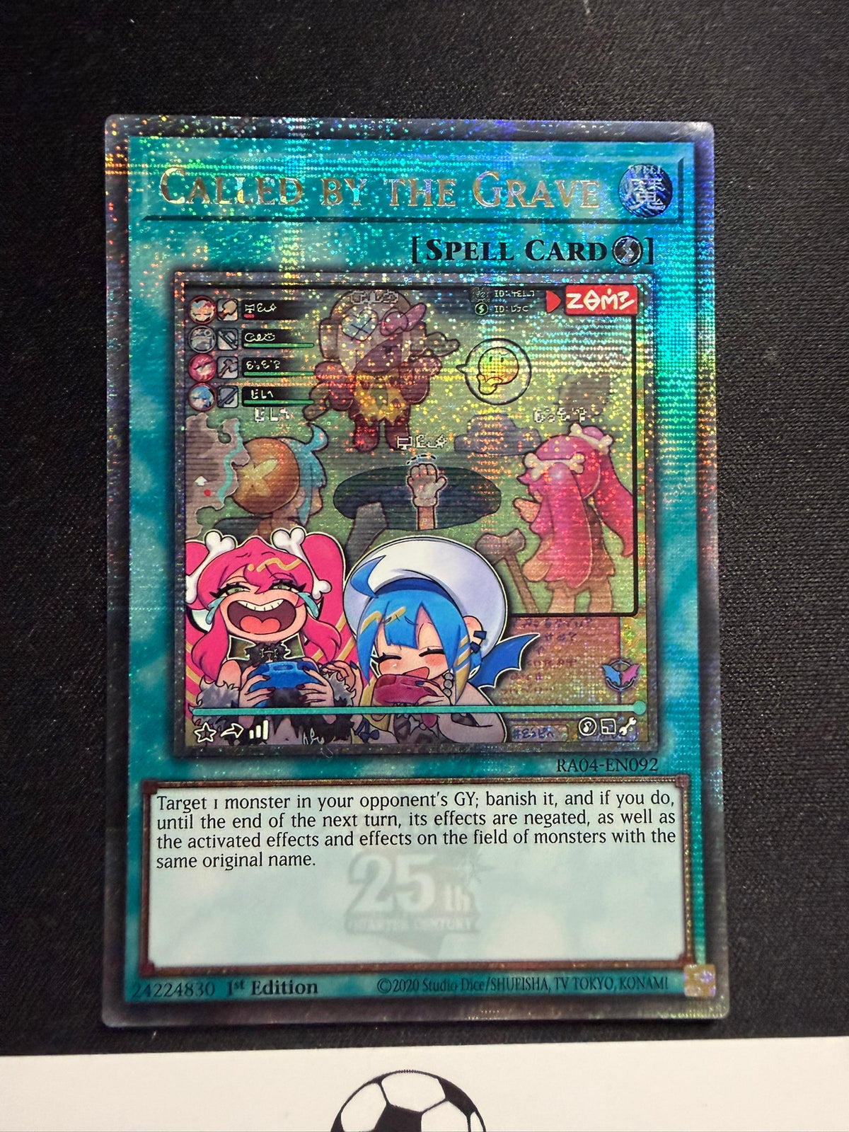 Called By The Grave - Quarter Century Secret Rare 1st Edition RA04-EN013 - LP - YuGiOh