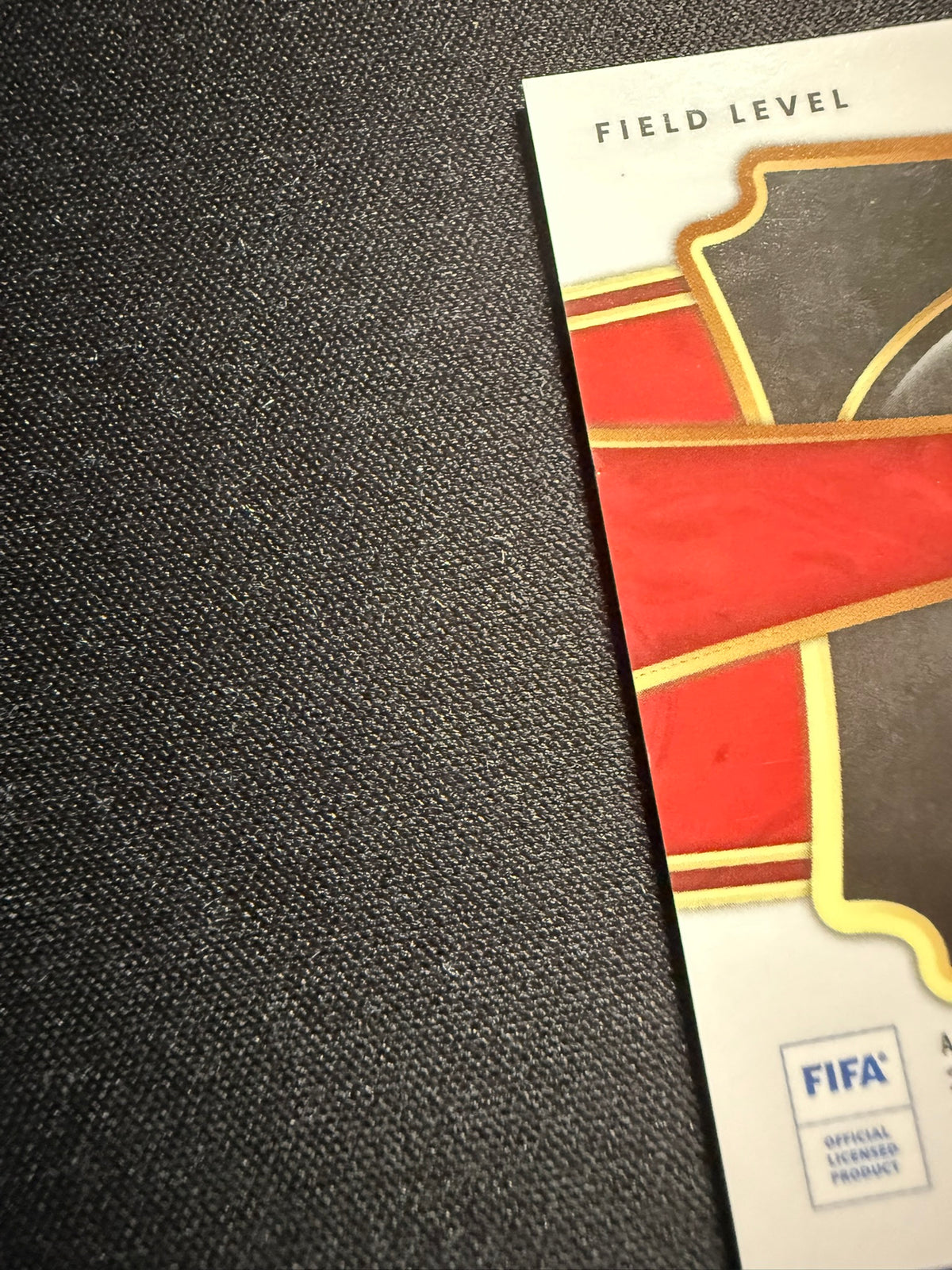 Lamine Yamal - Rookie Red Wave Field Level /149 - Panini Select FIFA 2023/24