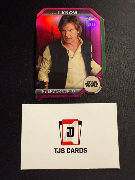The Endor Bunker - ILY-8B I Love You I Know /99 - TOPPS Star Wars Chrome 2024