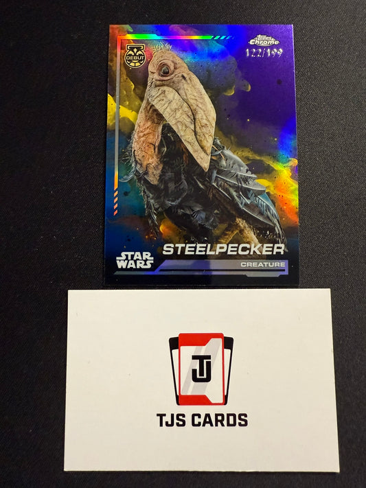 Steelpecker - Purple /199 - TOPPS Star Wars Chrome 2024