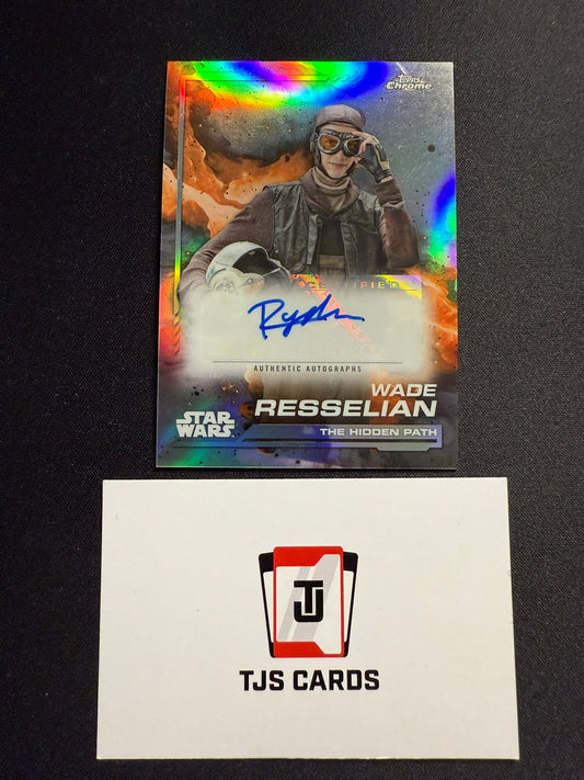 Wade Resselian / Ryder McLaughlin - Auto - TOPPS Star Wars Chrome 2024