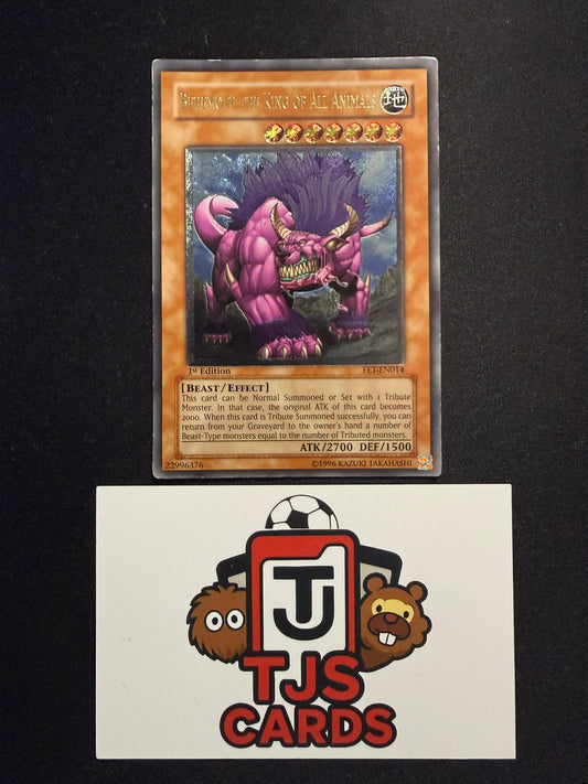 Behemoth The King Of All Animals - Ultimate Rare 1st Edition FET-EN014 - MP - YuGiOh