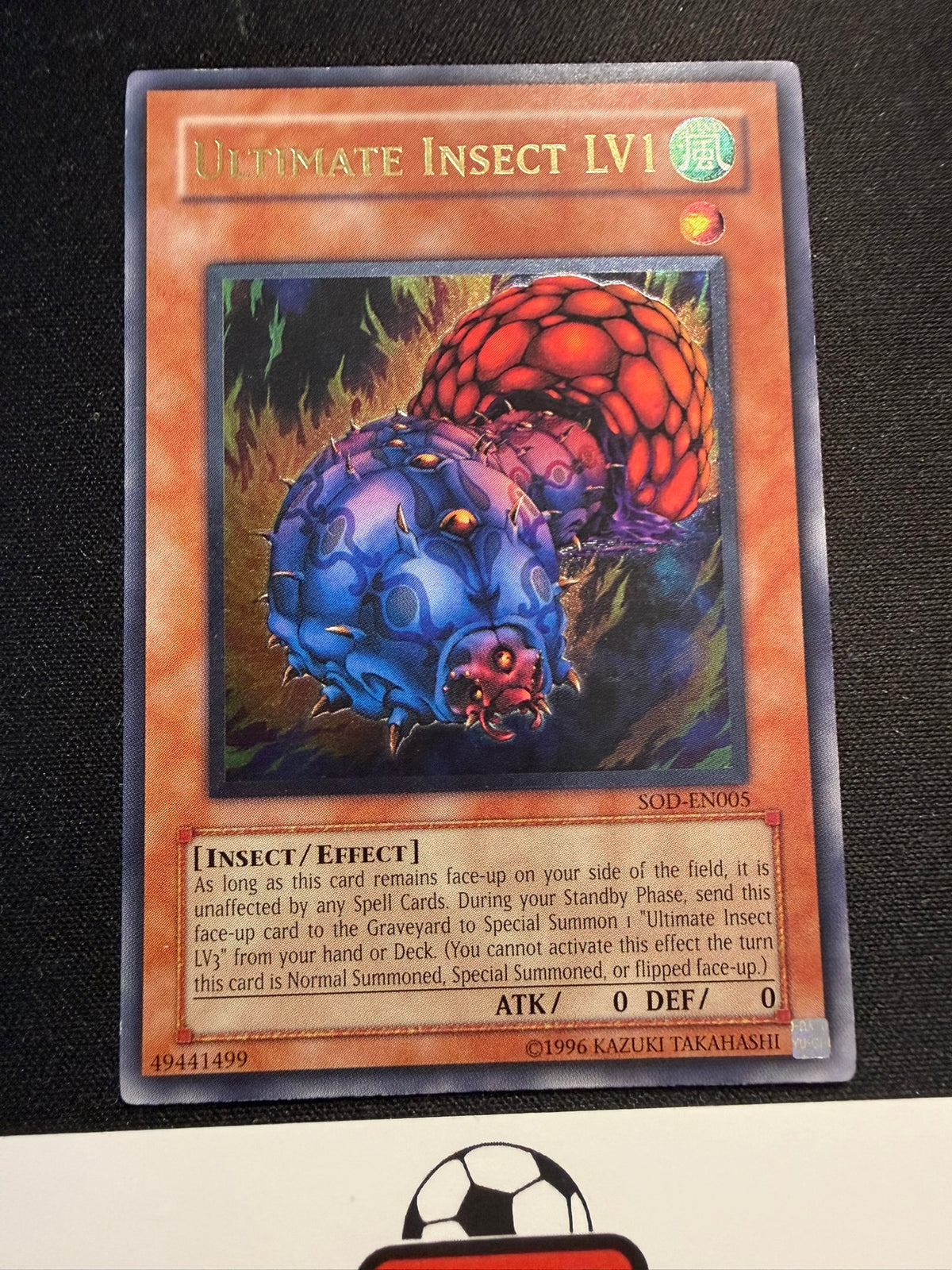 Ultimate Insect LV1 - Ultimate Rare SOD-EN005 - LP - YuGiOh