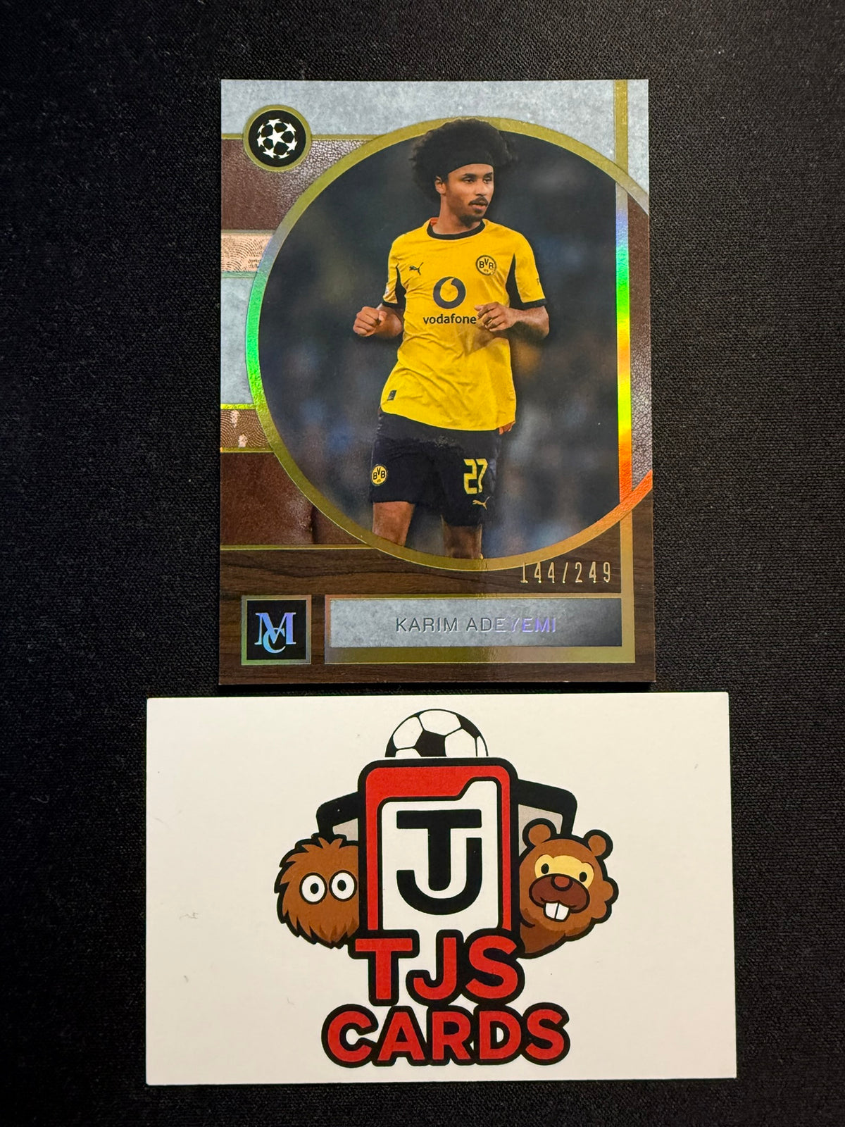Karim Adeyemi - Gold /249 - TOPPS Museum UCC 2025/26