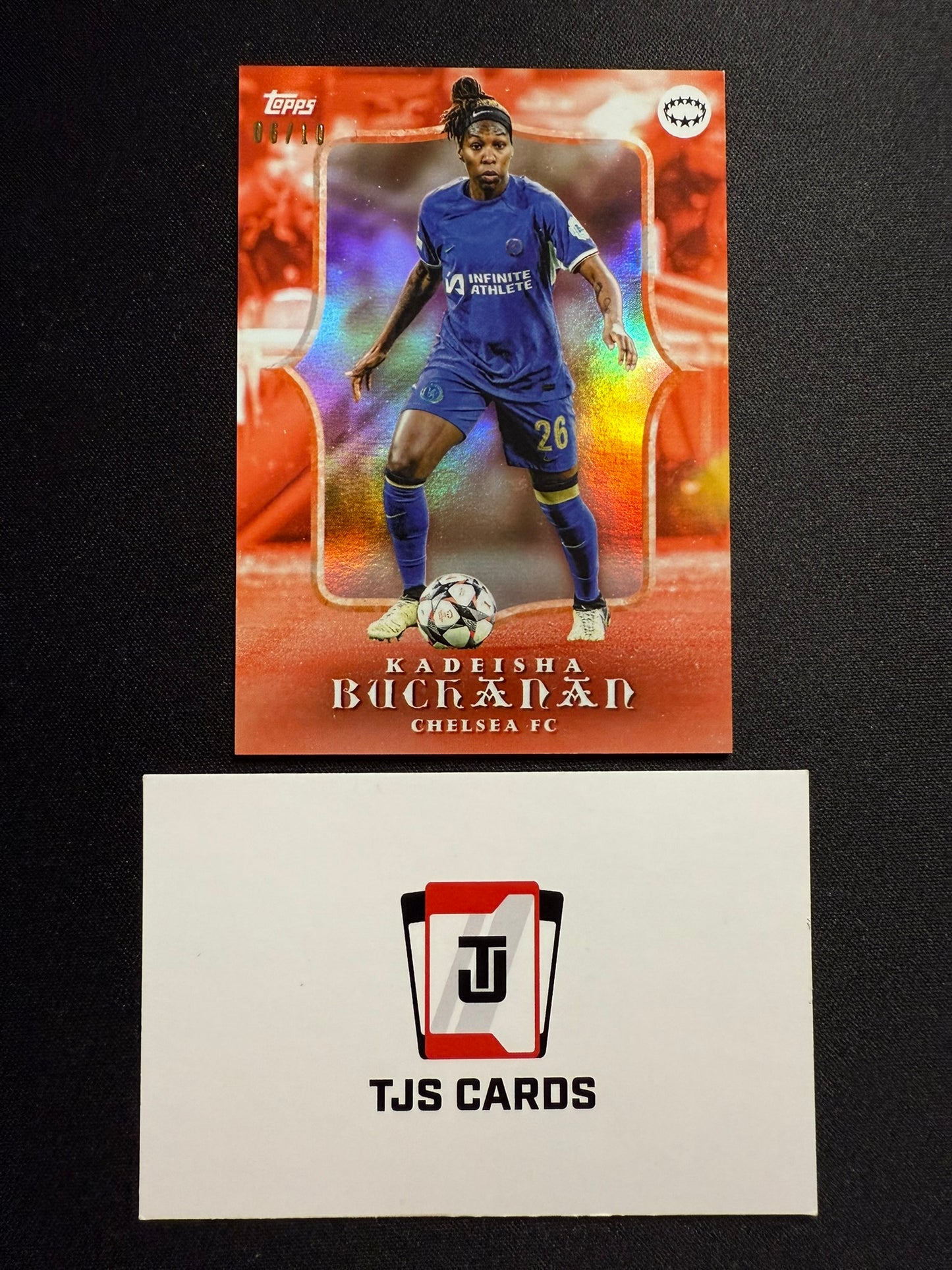 Kadeisha Buchanan - Red /10 - TOPPS Bonmati Platinum Set 2023/24