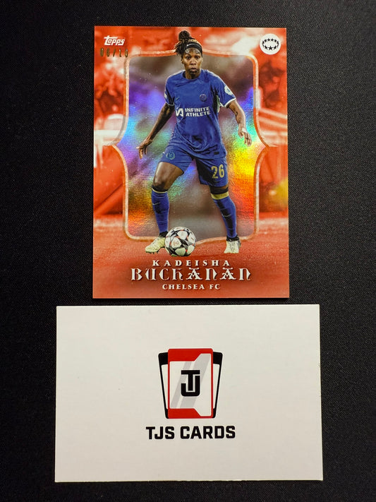 Kadeisha Buchanan - Red /10 - TOPPS Bonmati Platinum Set 2023/24