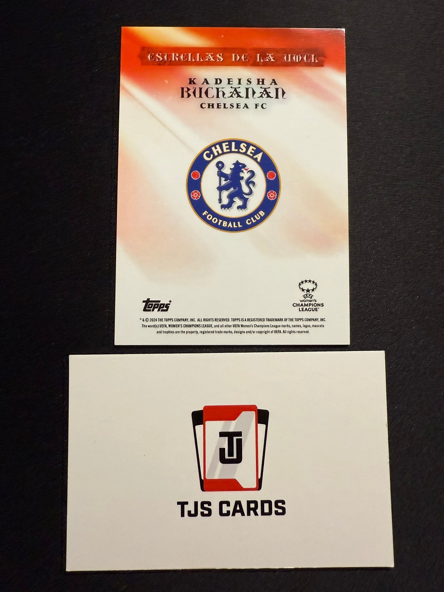 Kadeisha Buchanan - Red /10 - TOPPS Bonmati Platinum Set 2023/24