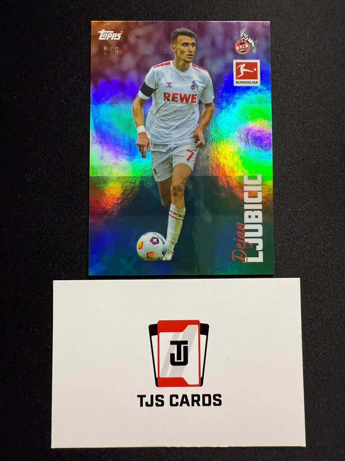 Dejan Ljubicic - Rainbow /5 - TOPPS Bundesliga International Stars 2023/24
