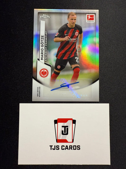Mario Gotze - Auto - TOPPS Chrome Bundesliga 2023/24