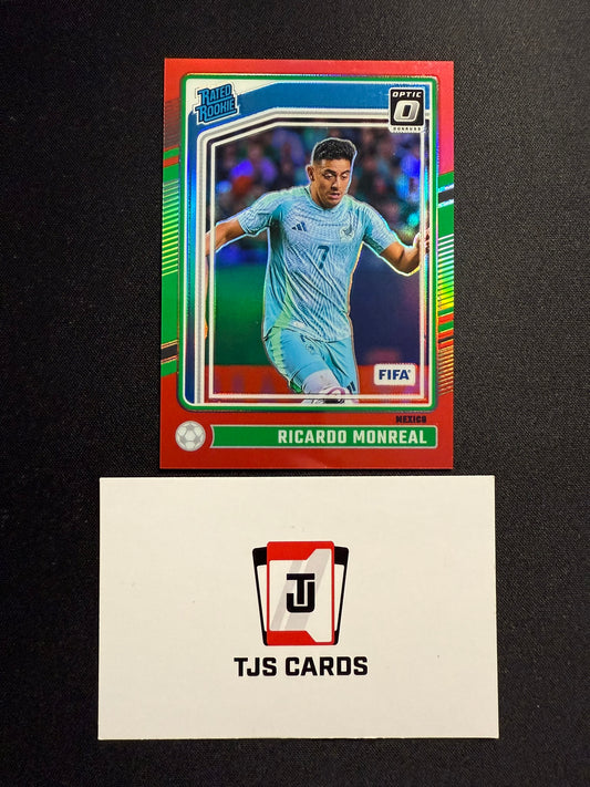 Ricardo Monreal - Red Rated Rookie /299 - Panini Donruss 2024/25
