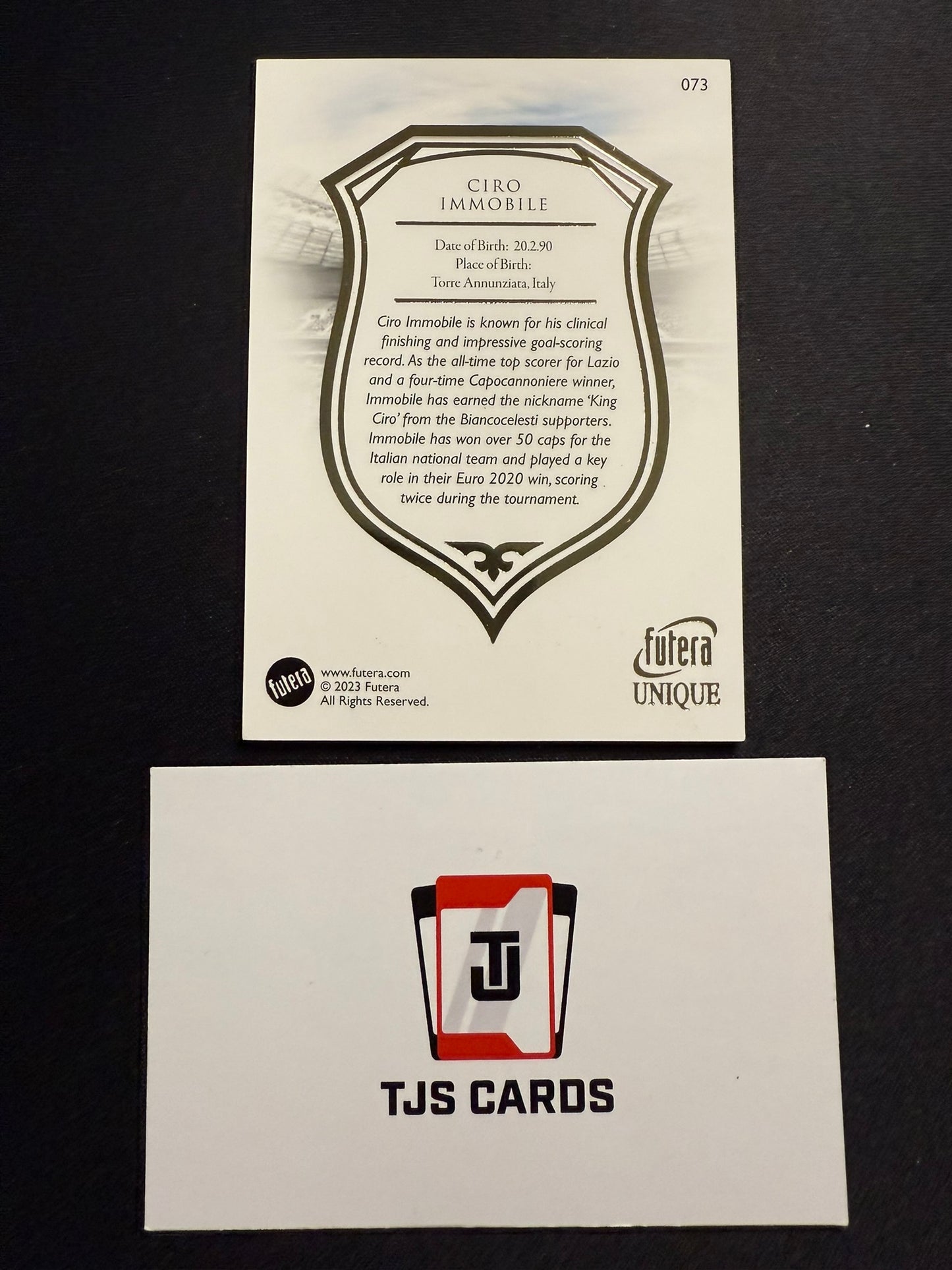 Ciro Immobile - Base - Futera Unique 2023