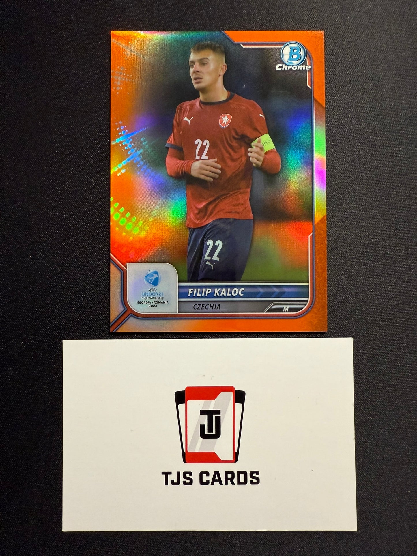 Filip Kaloc - Orange /75 - TOPPS Bowman UEFA EURO U21 2023