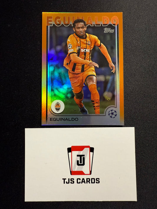 Eguinaldo - Orange /25 - TOPPS UCC 2024/25
