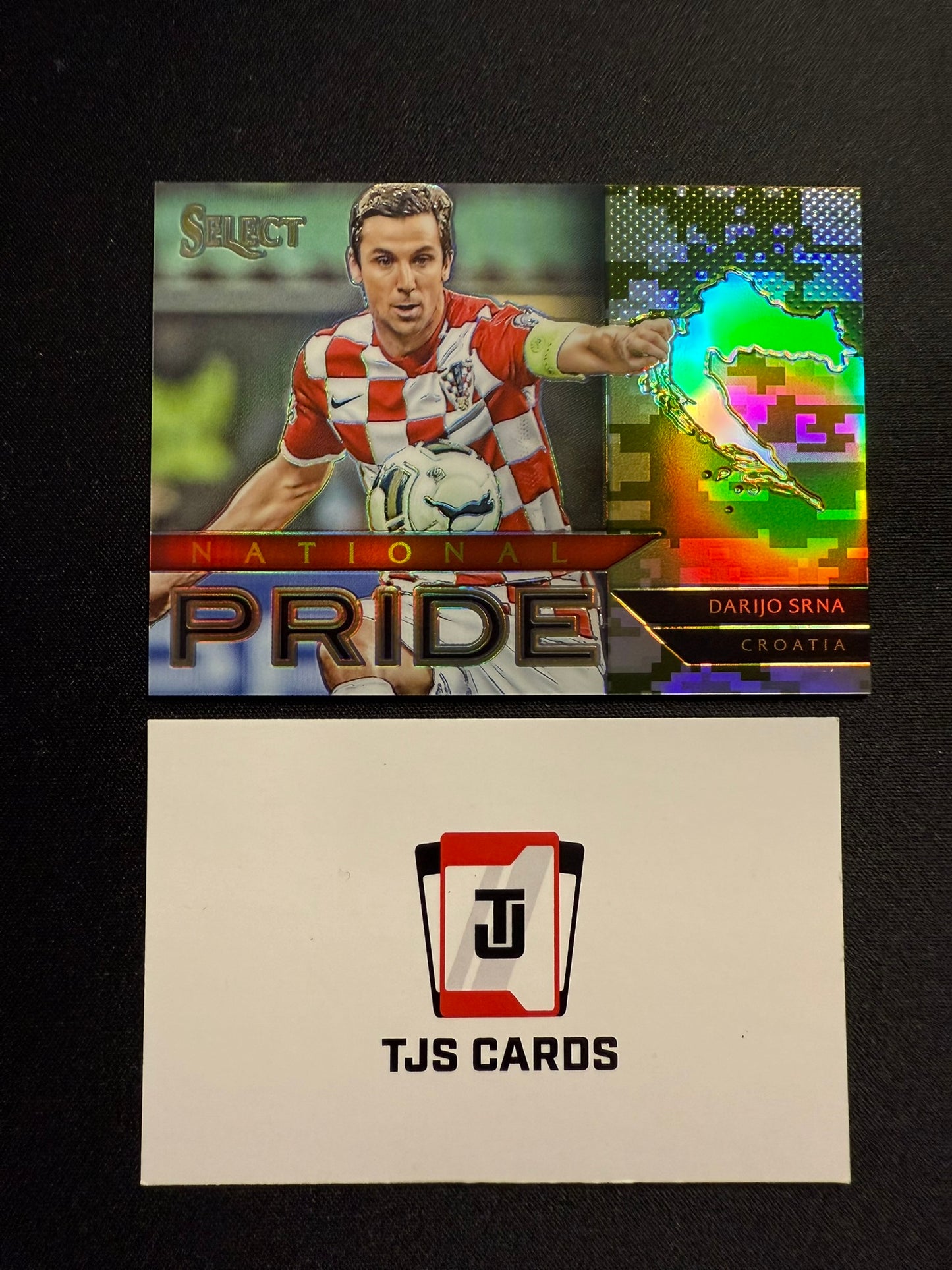 Darijo Srna - National Pride Camo /249 - Panini Select 2015/16