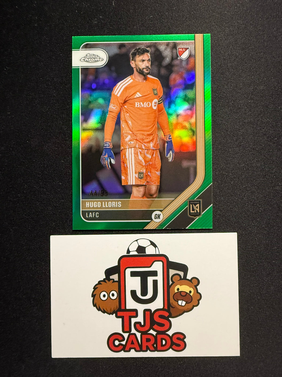 Hugo Lloris - Green /99 - TOPPS Chrome MLS 2026