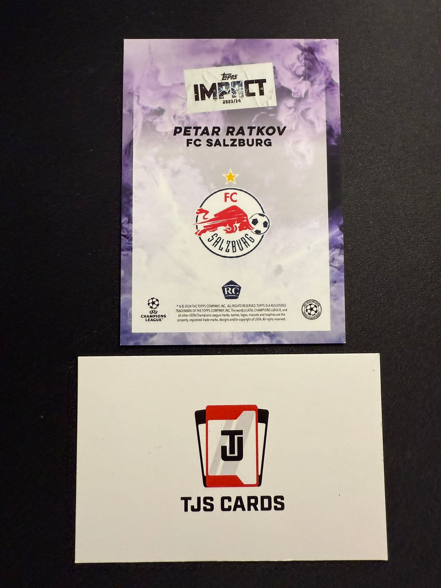 Petar Ratkov - Rookie Purple Auto /49 - TOPPS Impact 2023/24