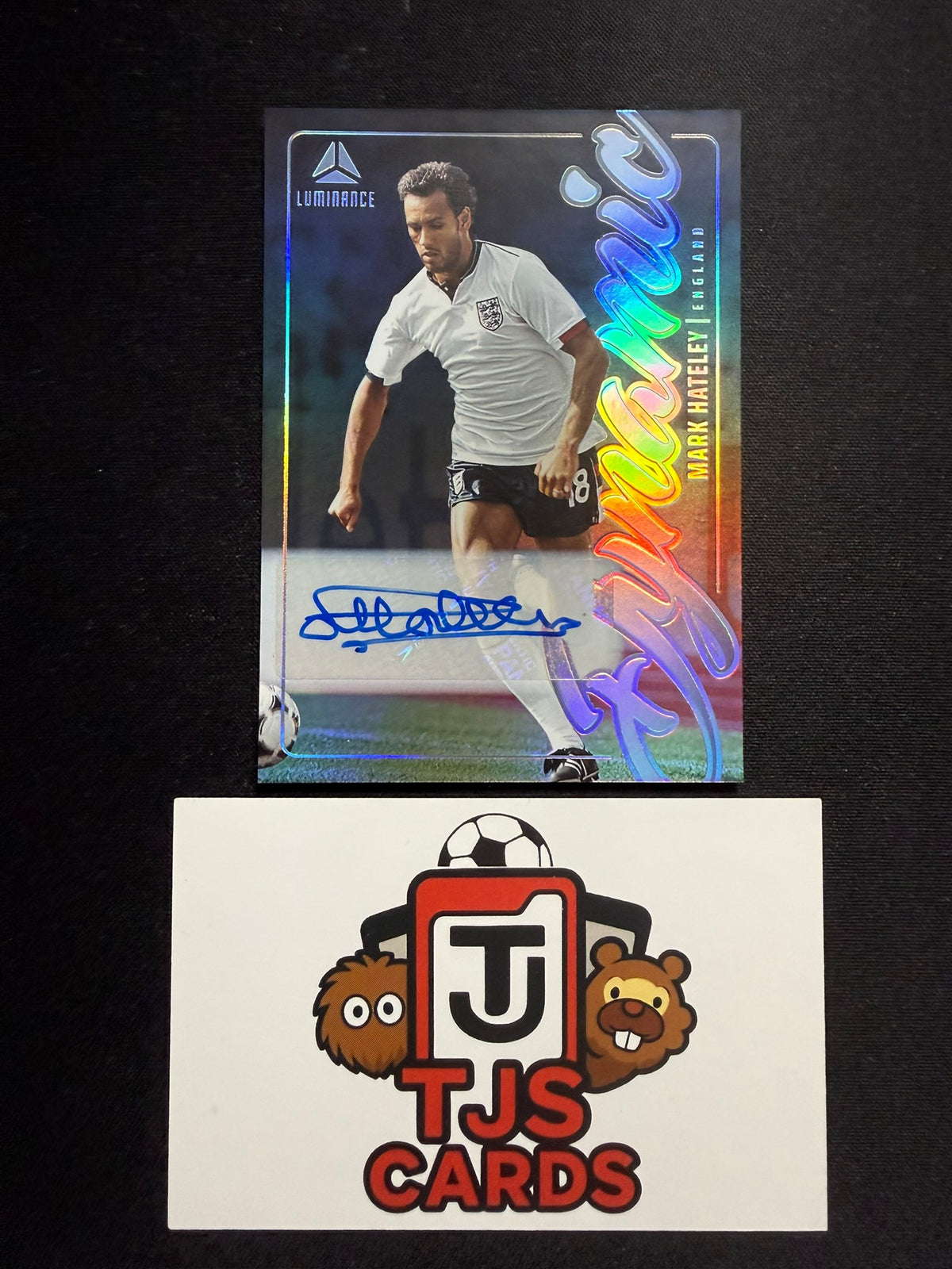 Mark Hateley - Dynamic Auto - Panini Luminance England 2026