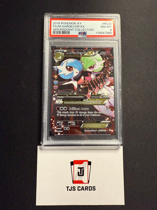 Gardevoir EX - PSA 8 - Full Art Generations RC31/RC32 - Pokemon