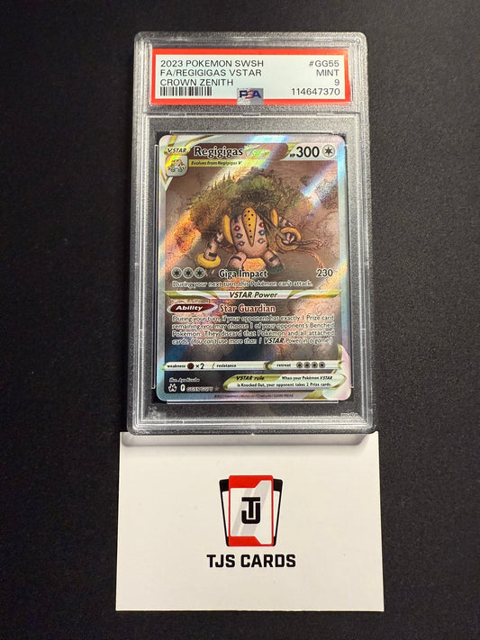 Regigigas VSTAR - PSA 9 - Crown Zenith GG55/GG70 - Pokemon
