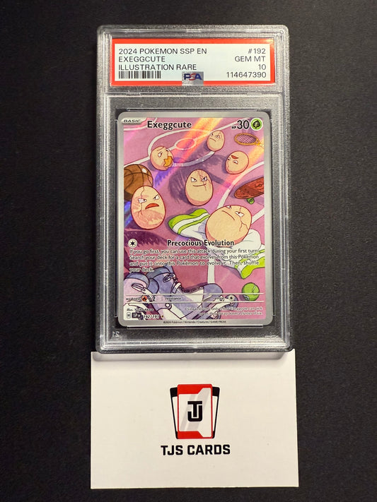 Exeggcute - PSA 10 - Surging Sparks 192/191 - Pokemon