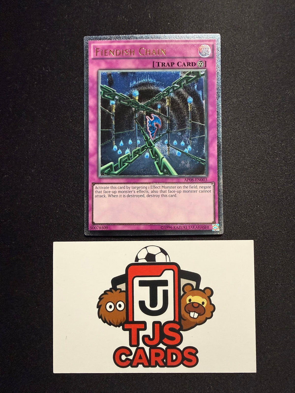 Fiendish Chain - Ultimate Rare AP08-EN003 - YuGiOh