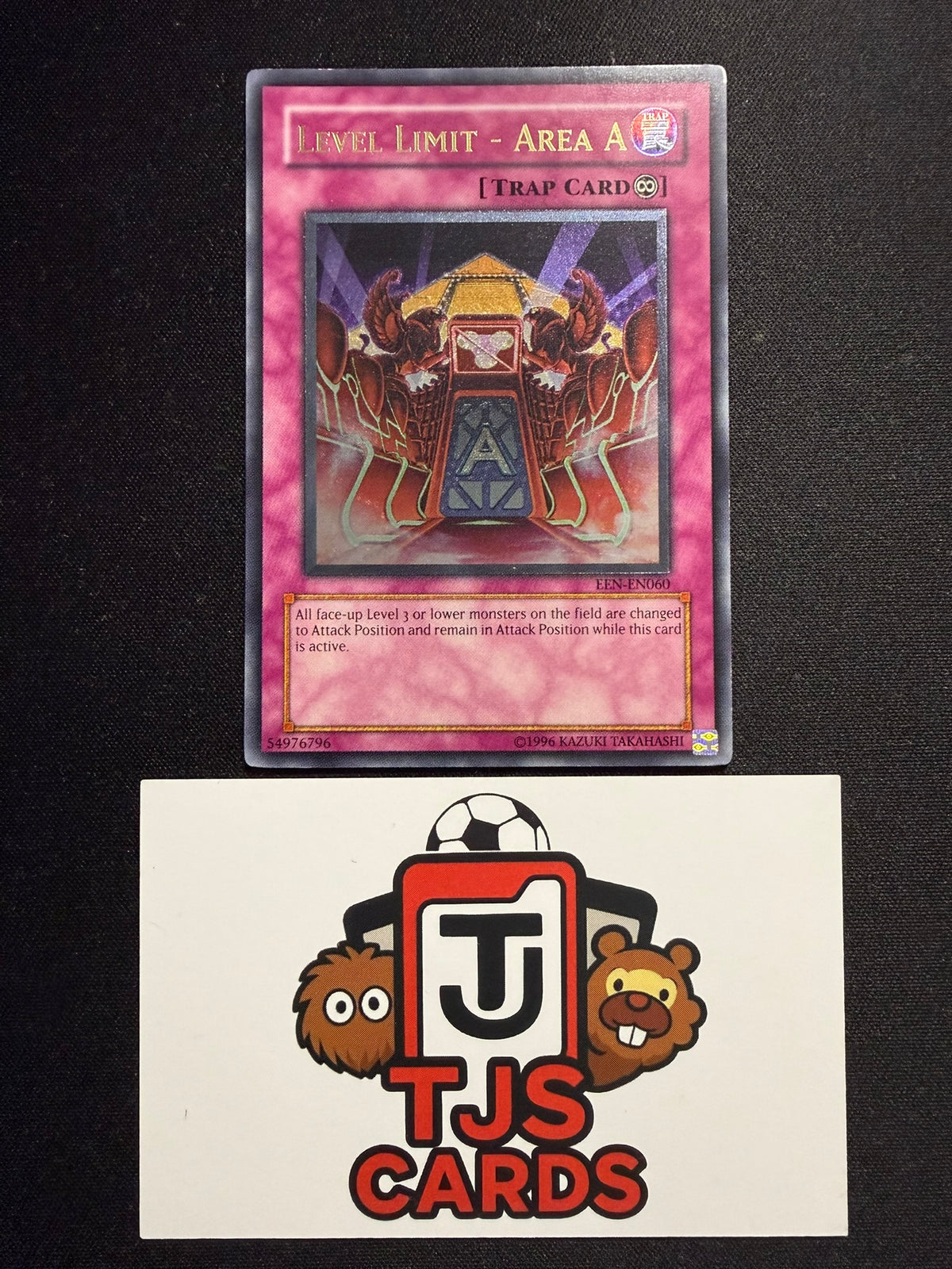 Level Limit - Area A - Ultimate Rare EEN-EN060 - LP - YuGiOh