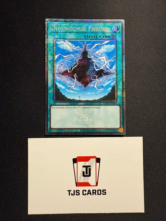 Dimensional Fissure - Quarter Century Secret Rare RA03-EN163 - YuGiOh