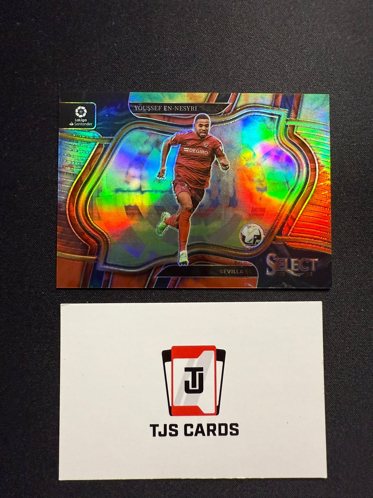 Youssef En-Nesyri - Tie-Dye /35 - Panini Select La Liga 2022/23