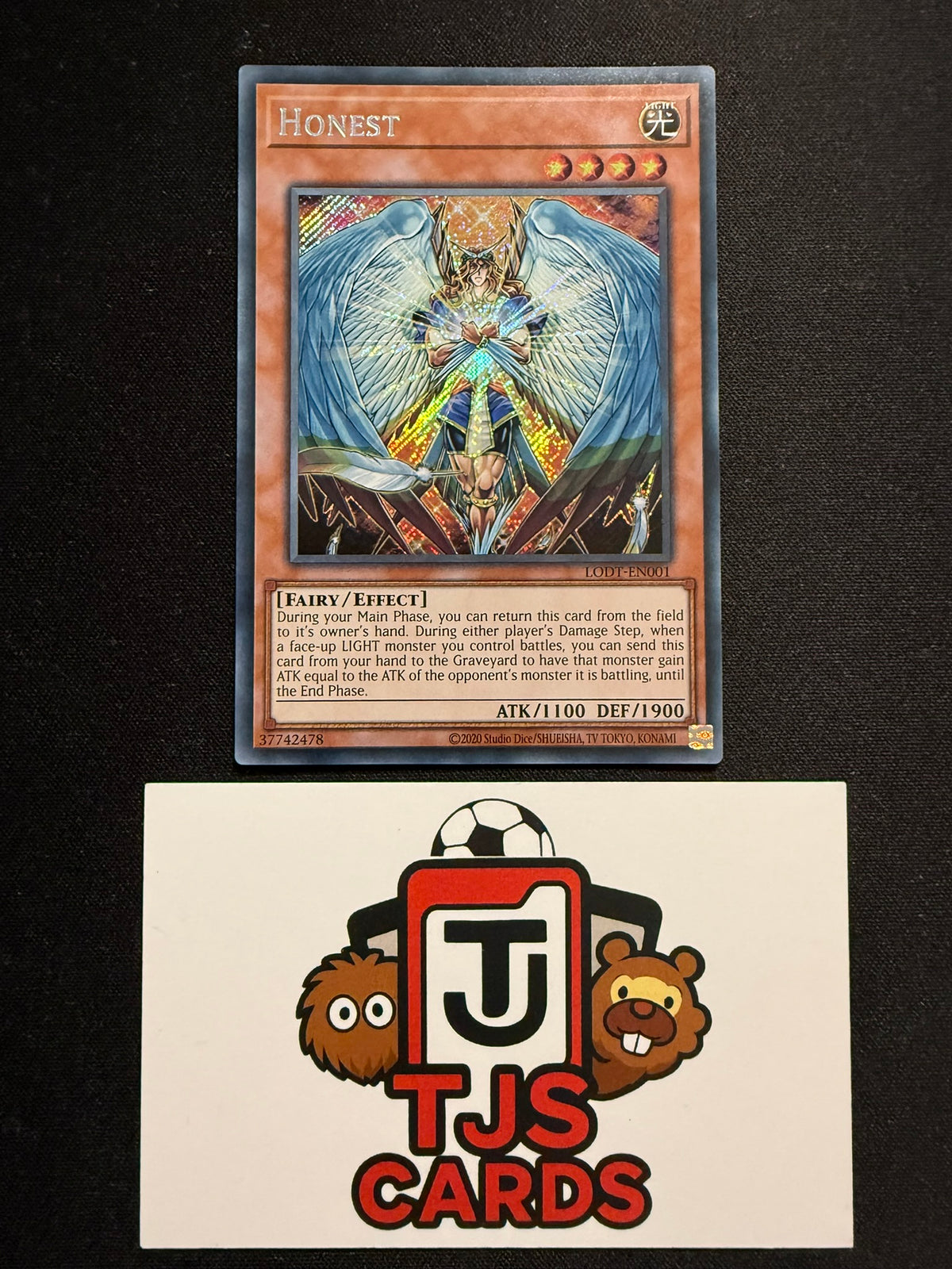 Honest - Secret Rare LODT-EN001 (2024) - YuGiOh