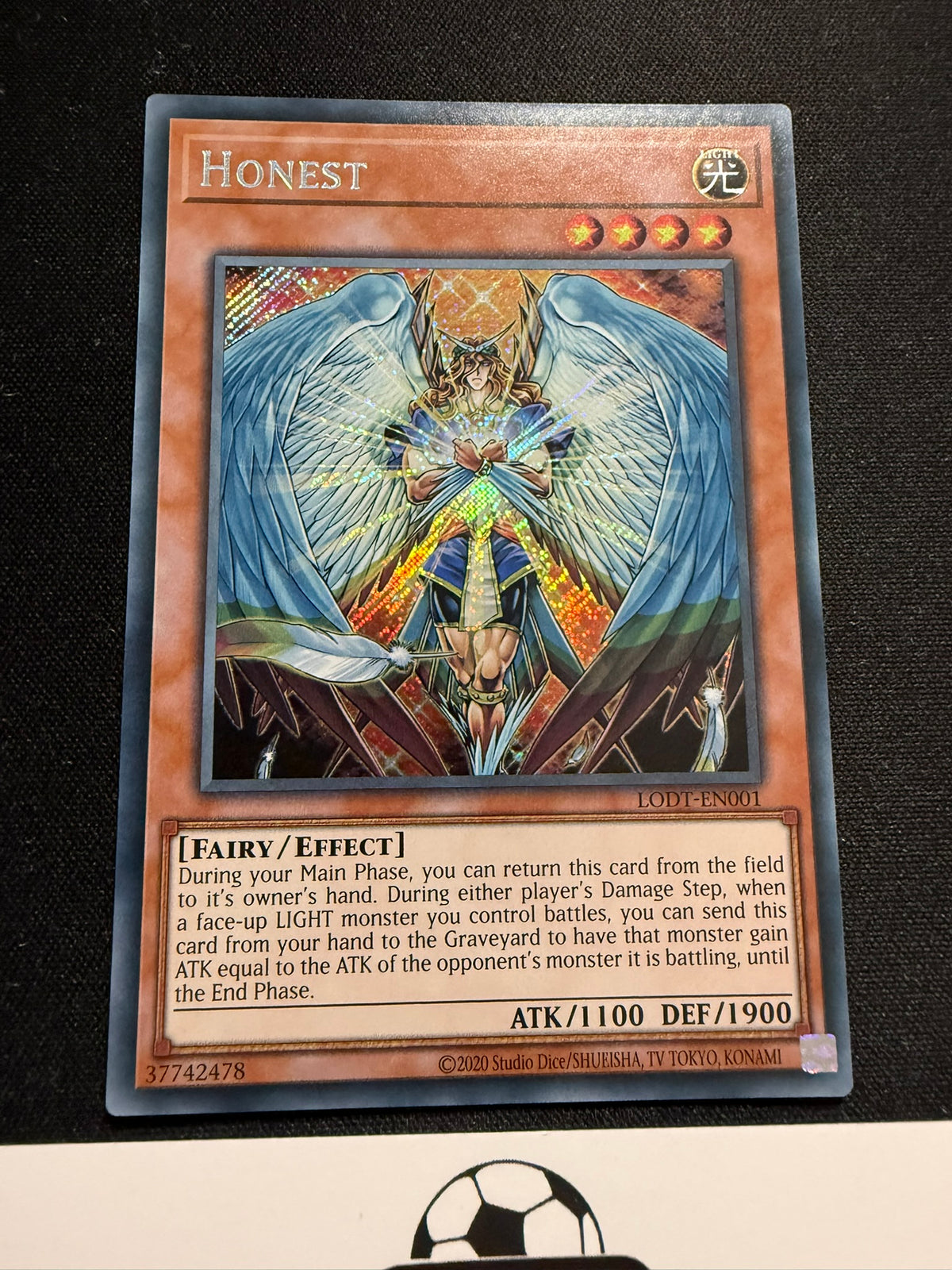 Honest - Secret Rare LODT-EN001 (2024) - YuGiOh