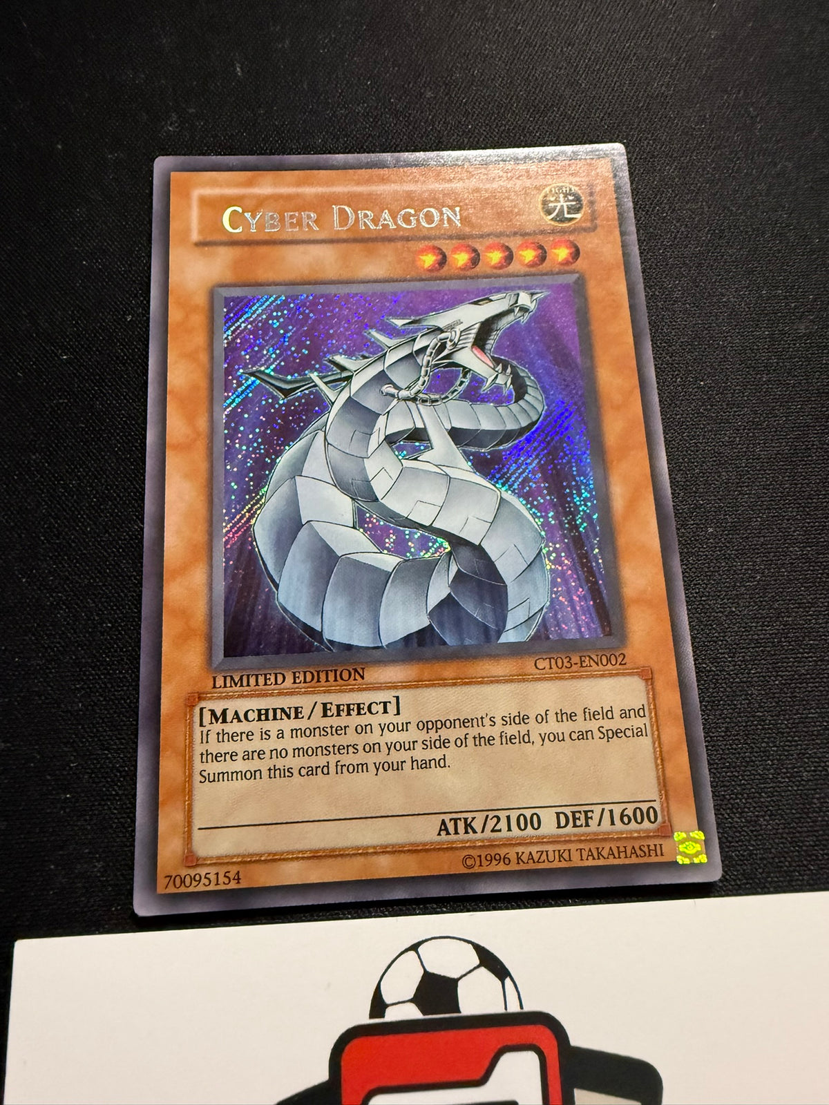 Cyber Dragon (1) - Secret Rare Limited Edition CT03-EN002 - YuGiOh