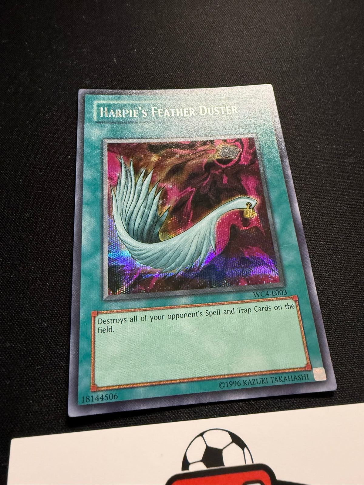 Harpie's Feather Duster - Prismatic Secret Rare WC4-E003 - YuGiOh