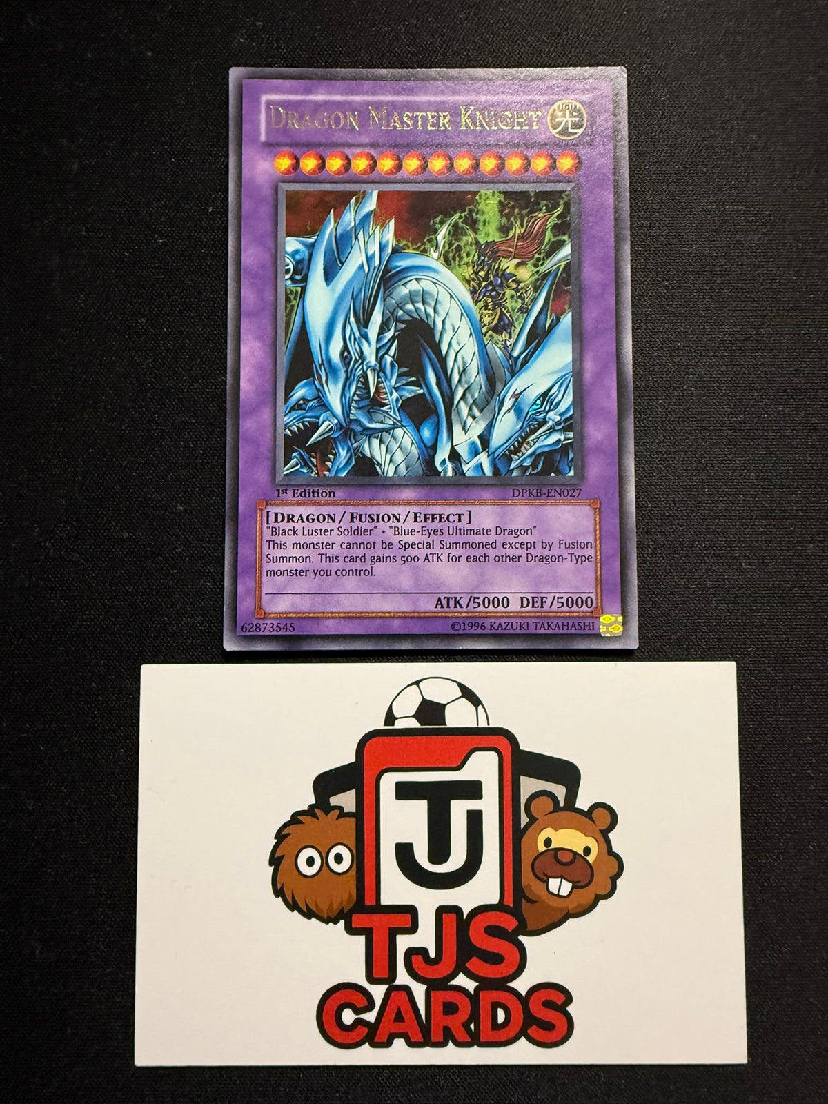 Dragon Master Knight - Ultra Rare 1st Edition DPBK-EN027 - MP - YuGiOh
