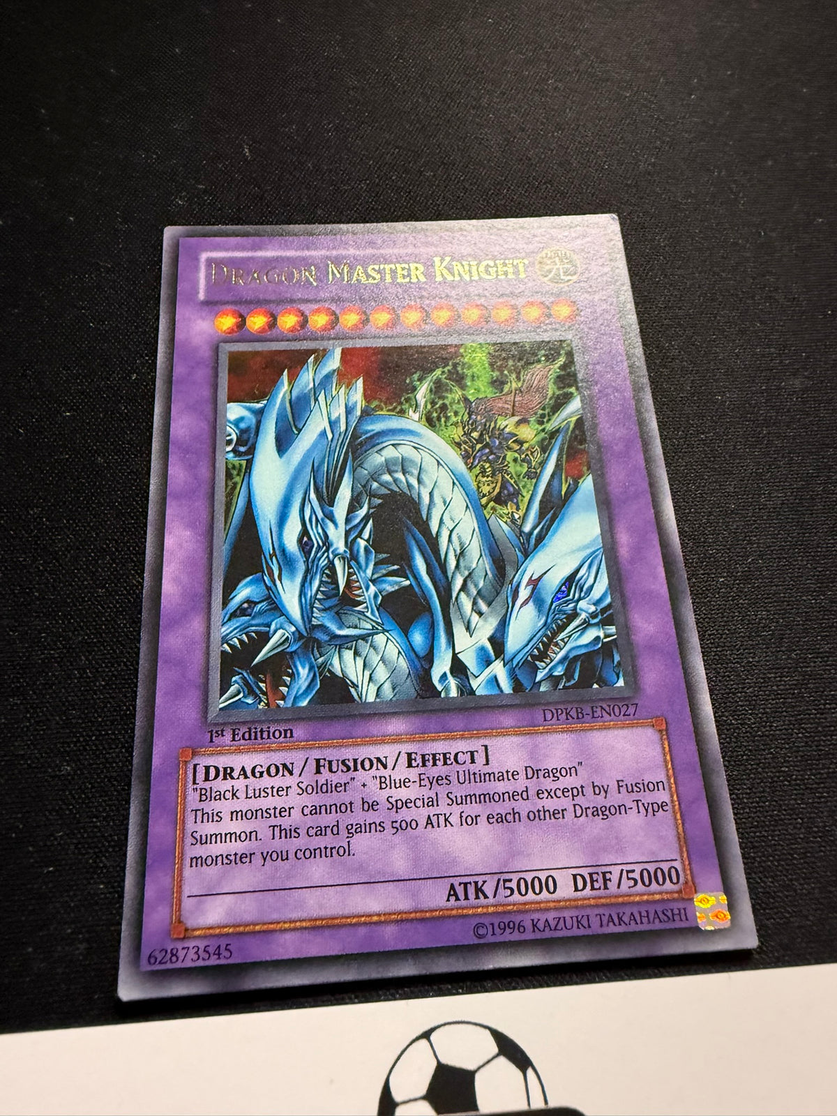 Dragon Master Knight - Ultra Rare 1st Edition DPBK-EN027 - MP - YuGiOh