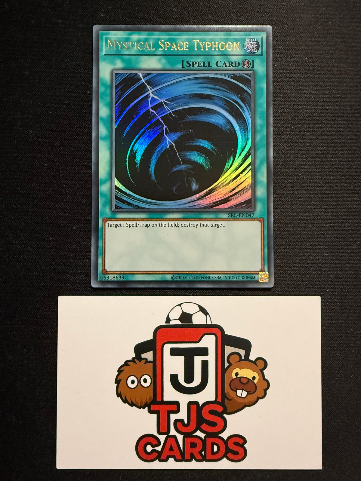 Mystical Space Typhoon - Ultra Rare SRL-EN047 (25th) - YuGiOh
