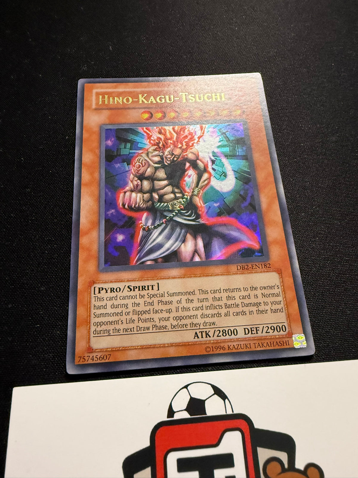 Hino-Kagu-Tsuchi - Ultra Rare DB2-EN182 - YuGiOh