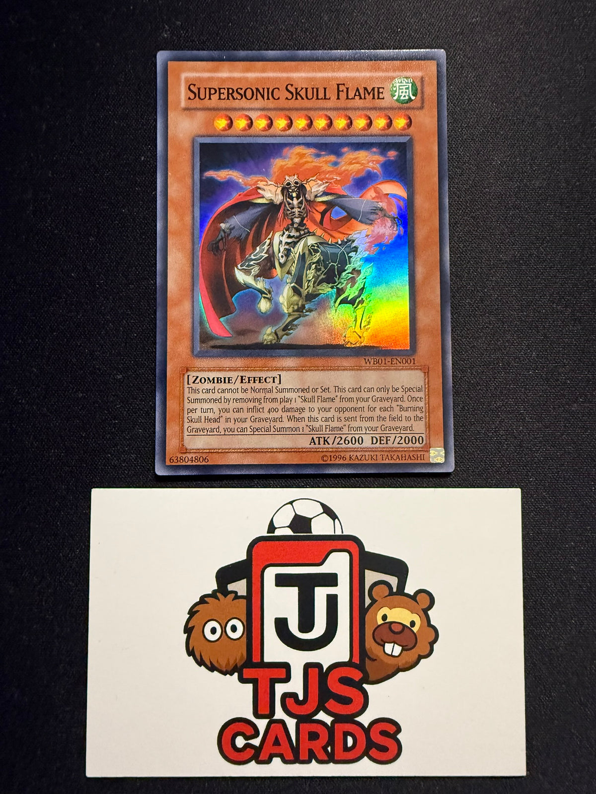Supersonic Skull Flame - Super Rare WB01-EN001 - YuGiOh