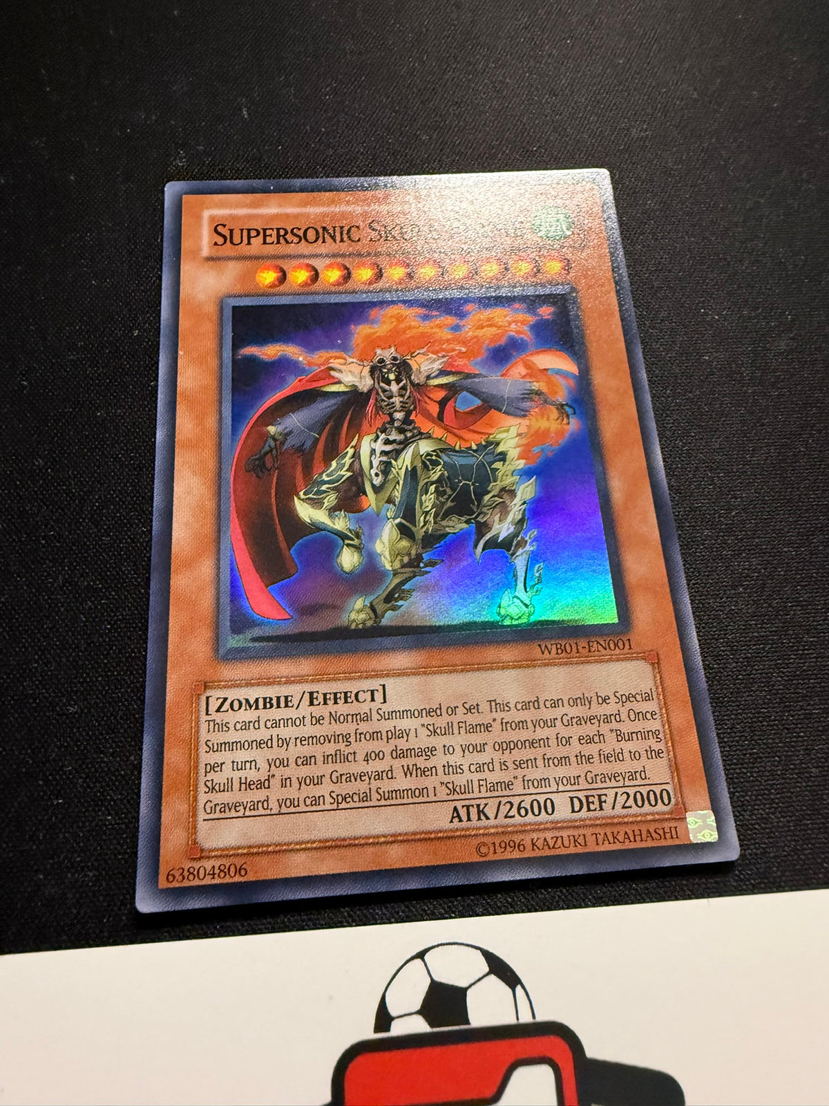 Supersonic Skull Flame - Super Rare WB01-EN001 - YuGiOh