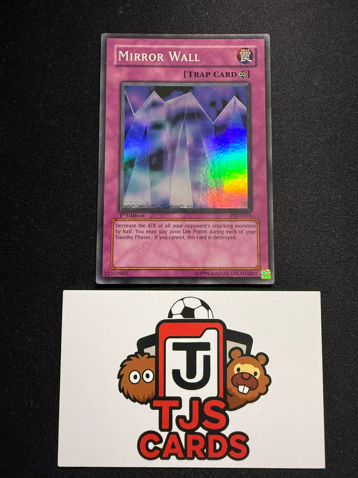 Mirror Wall - Super Rare 1st Edition PSV-E016 - LP - YuGiOh