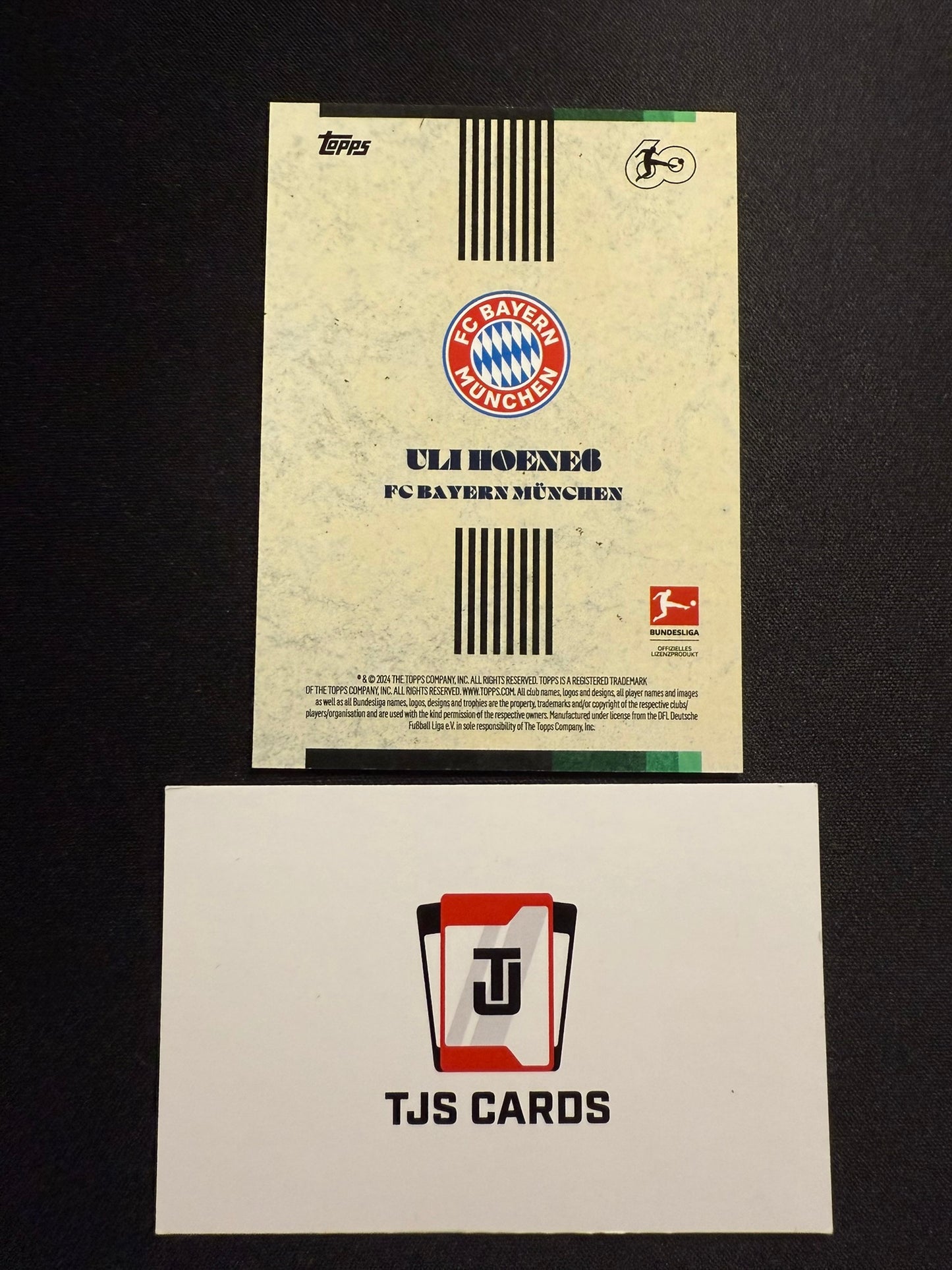 Uli Hoeness - Green /49 - TOPPS Lothar Matthaus Platinum 2023/24