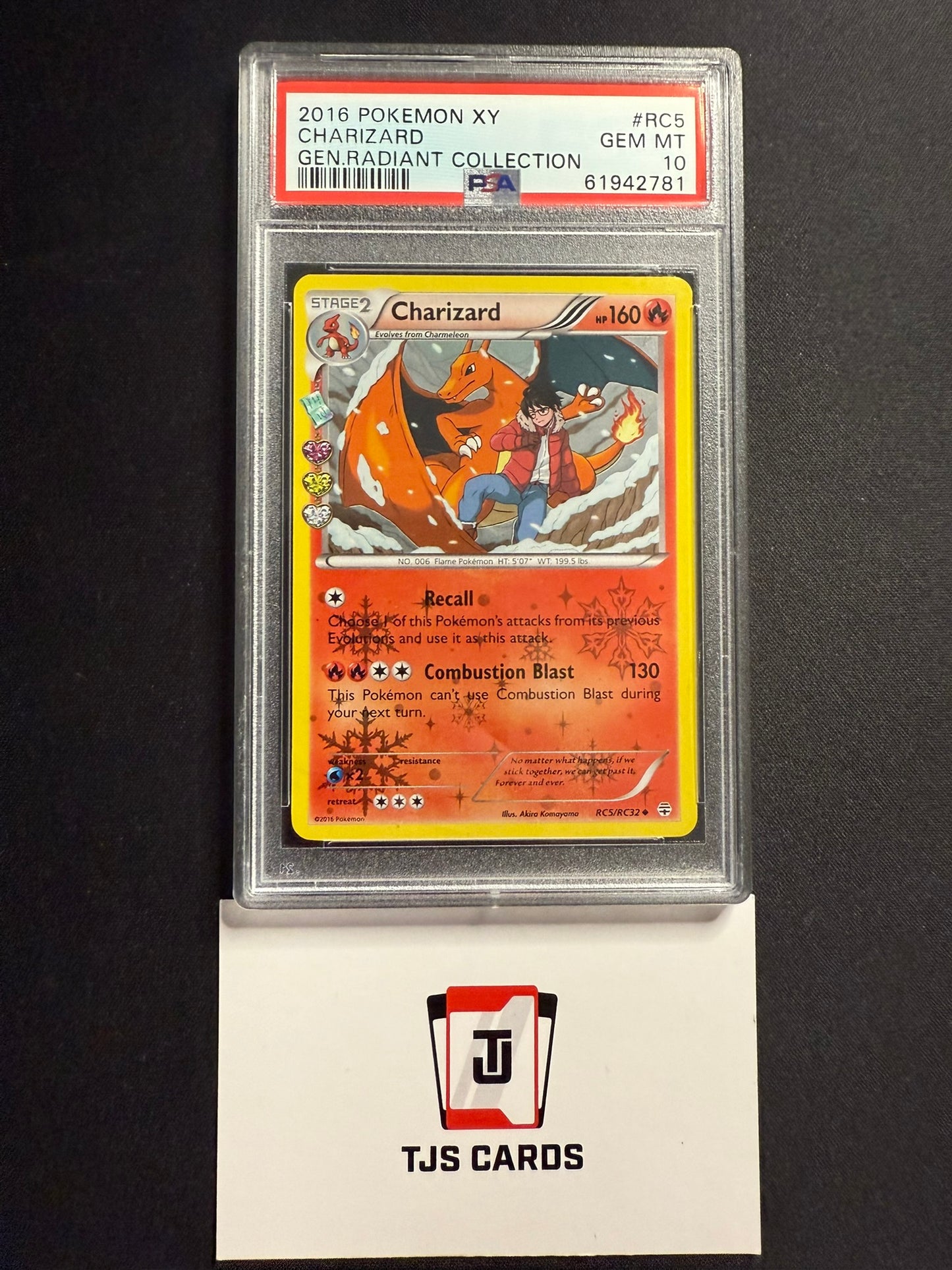 Charizard - PSA 10 - Generations Radiant Collection RC5/RC32 - Pokemon