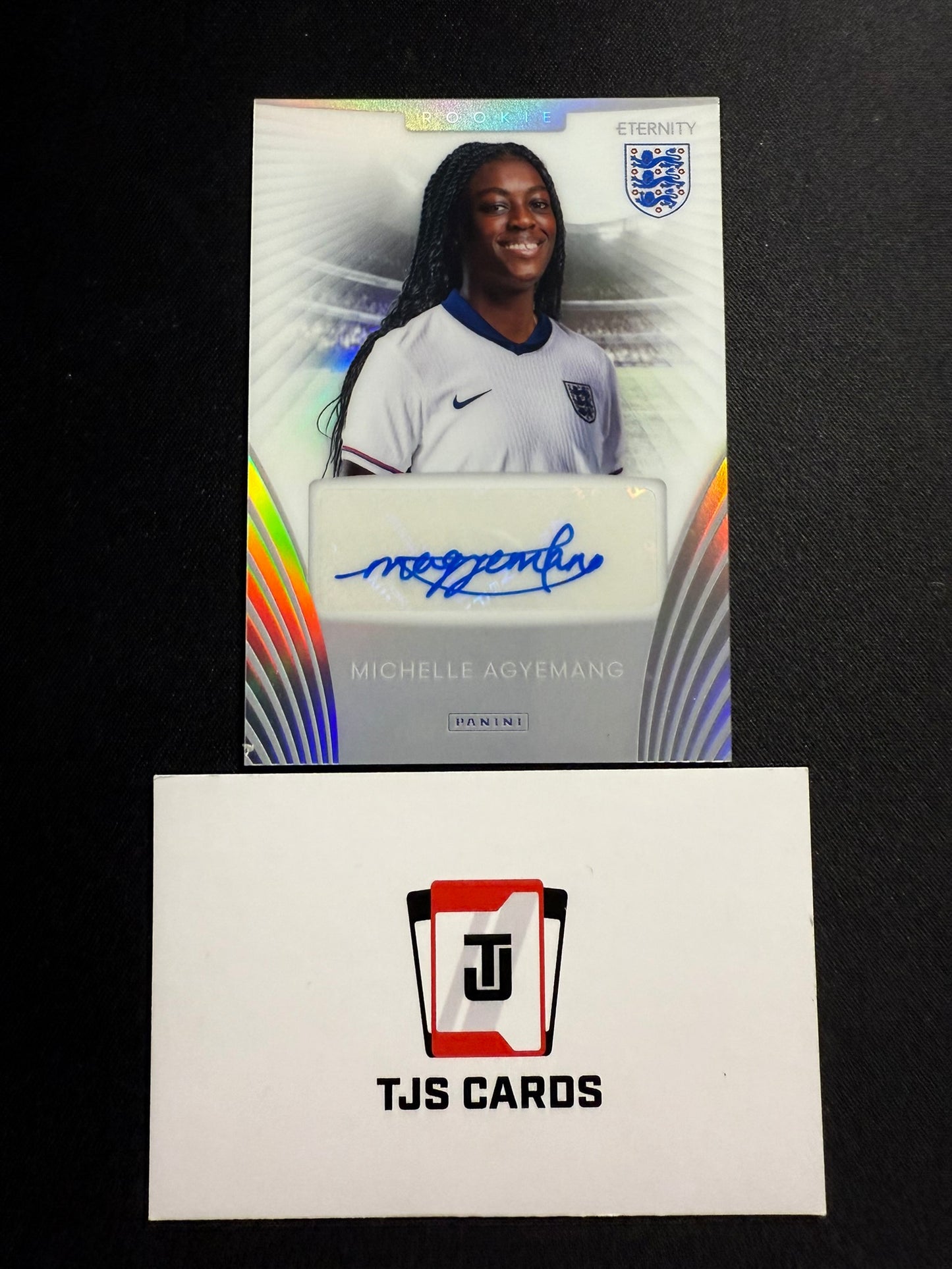 Michelle Agyemang - Rookie Auto - Panini Eternity Lionesses 2025