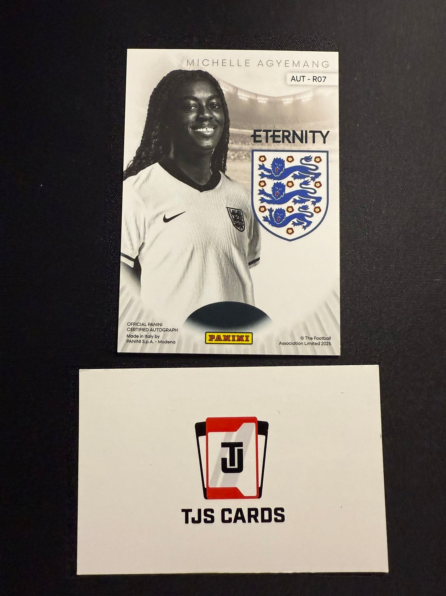 Michelle Agyemang - Rookie Auto - Panini Eternity Lionesses 2025