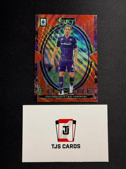 Edoardo Bove - Future Red Wave /49 - Panini Select Serie A 2024/25