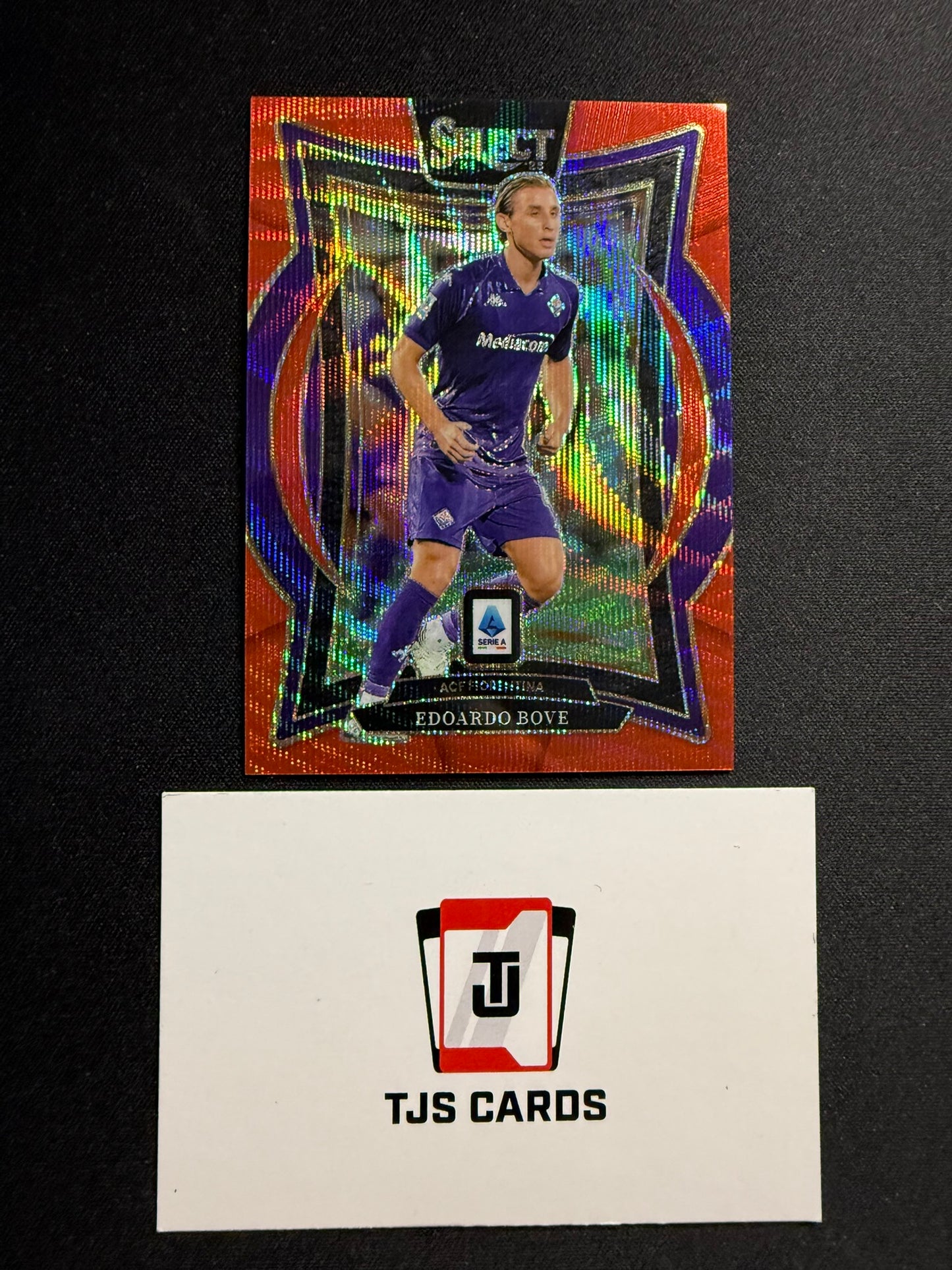 Edoardo Bove - Red Wave /38 - Panini Select Serie A 2024/25