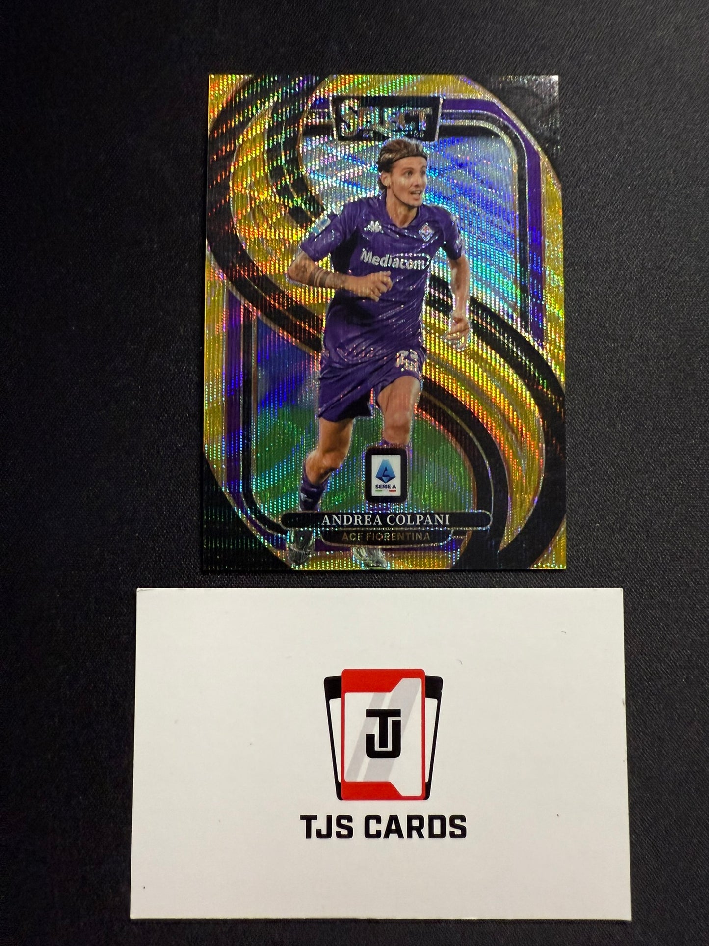 Andrea Colpani - Gold Wave /10 - Panini Select Serie A 2024/25