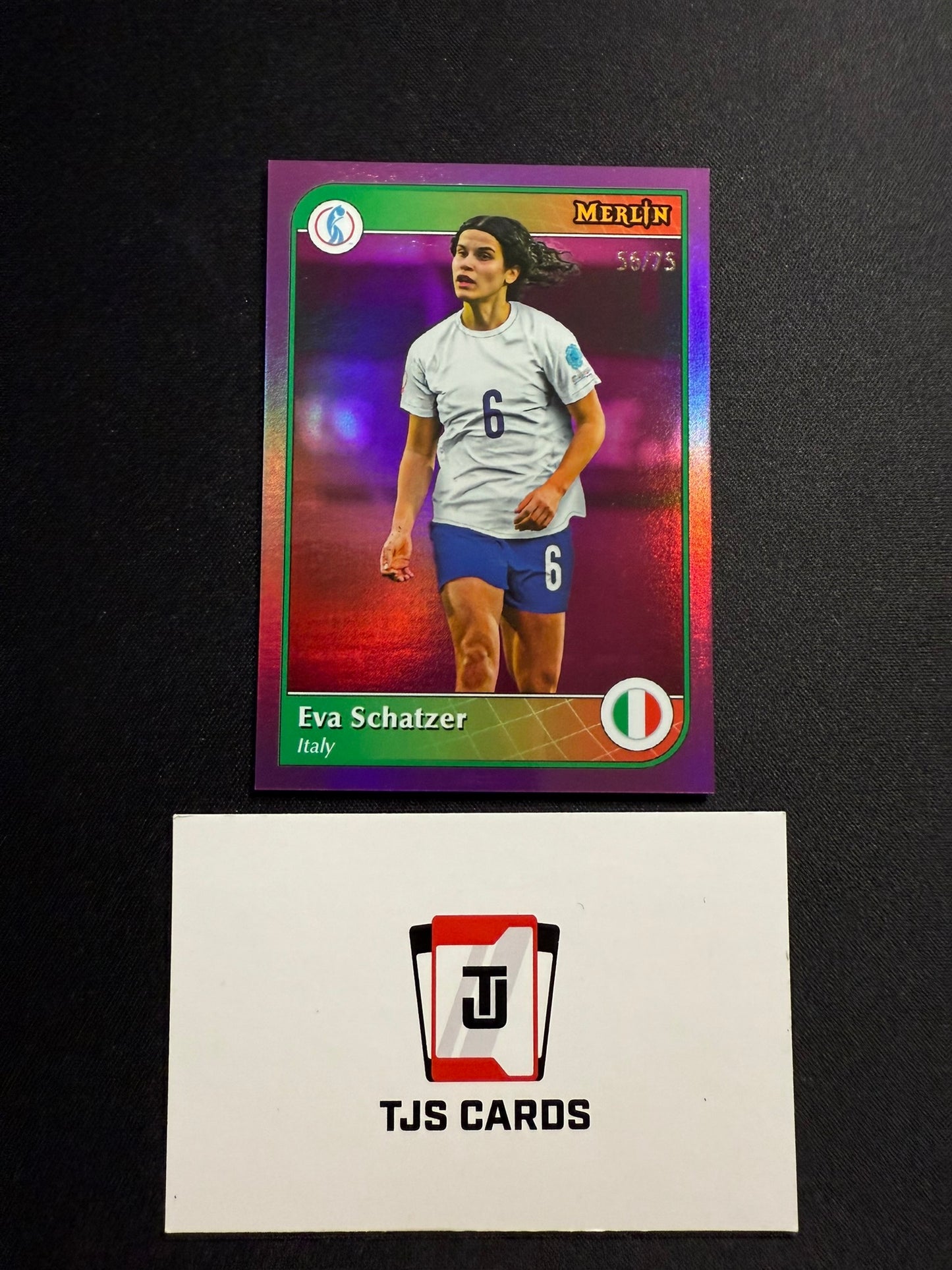 Eva Schatzer - Pink /75 - TOPPS Merlin UEFA Womens EUROS 2025